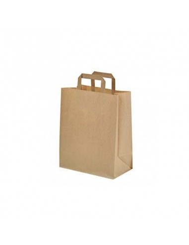 BOLSAS DE PAPEL KRAFT CON ASA PLANA...