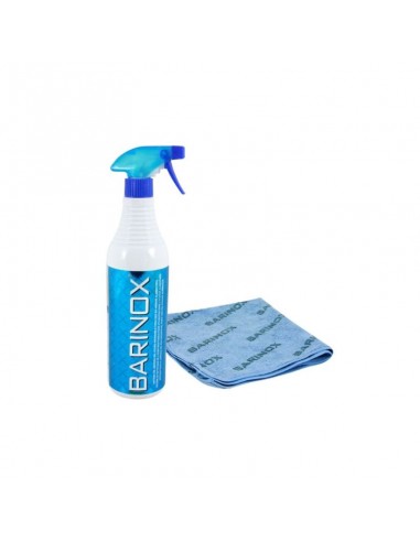 BAYETA MICROFIBRA DE RIZO GRIS PARA BARINOX. Una unidad.