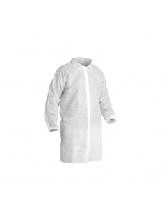 BATA BLANCA DE VISITA CON...