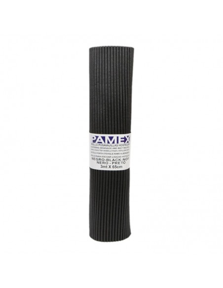 ROLLO POSAVAJILLAS NEGRO 3 MT X 65CMT