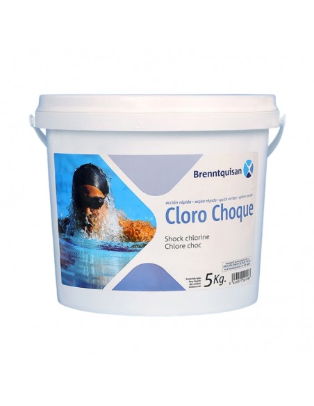CLORO DE CHOQUE DE DISOLUCIÓN RÁPIDA (5KG)