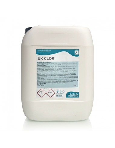 BLANQUEANTE LIQUIDO CLORO ACTIVO UK CLOR 20L